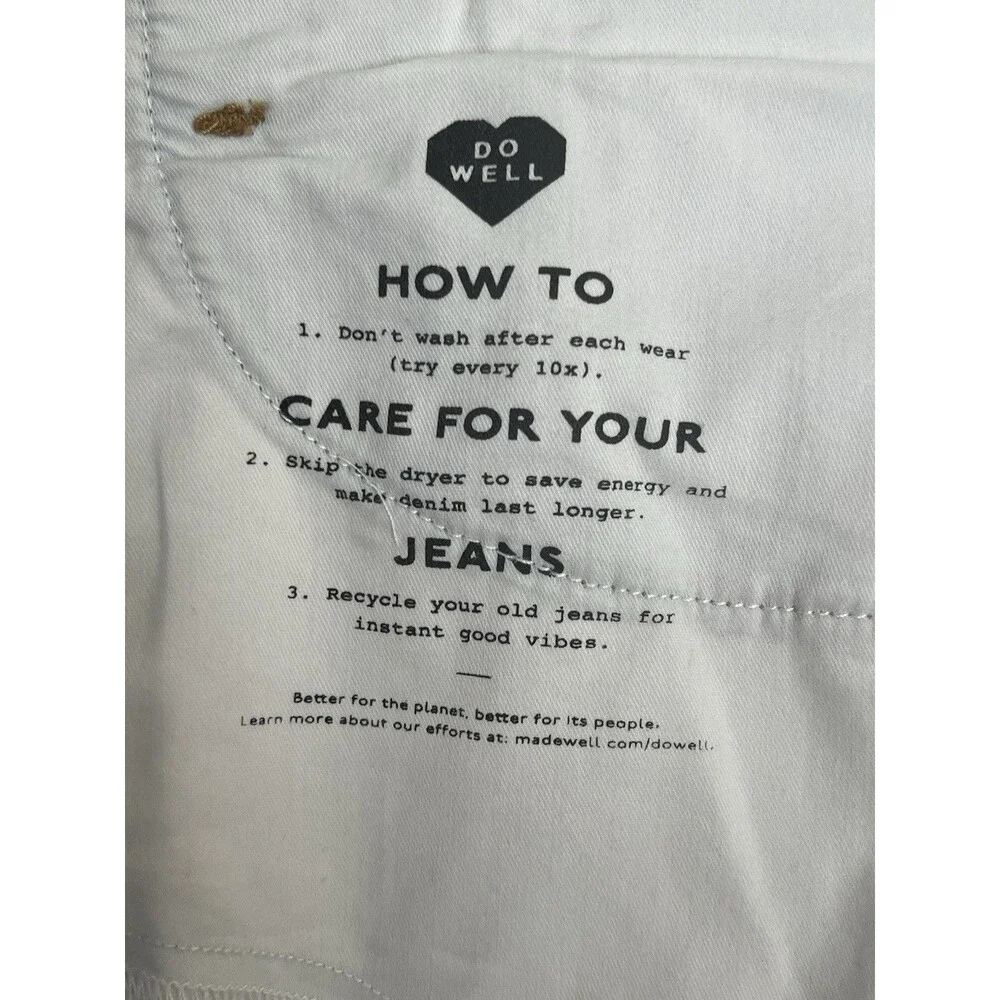 NEW Madewell The Perfect Vintage Jean Size 26 Light Wash with Magic Pockets NWT - Picture 9 of 11
